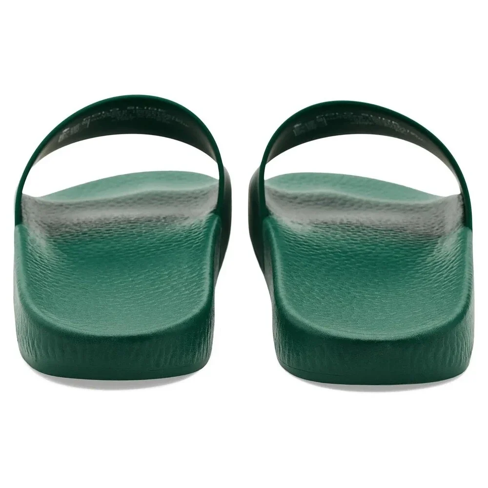 Polo Ralph Lauren Signature Pony Slides Green/White Mens Sz 13 - (809P07314-002)